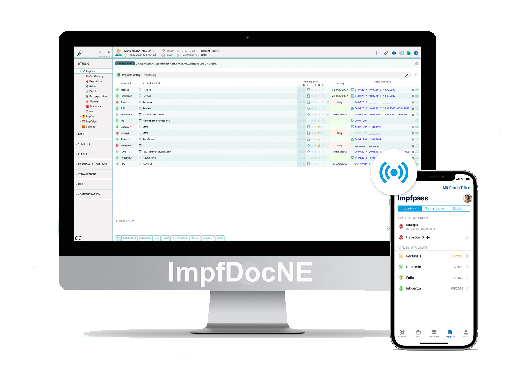 impfdocne transparent